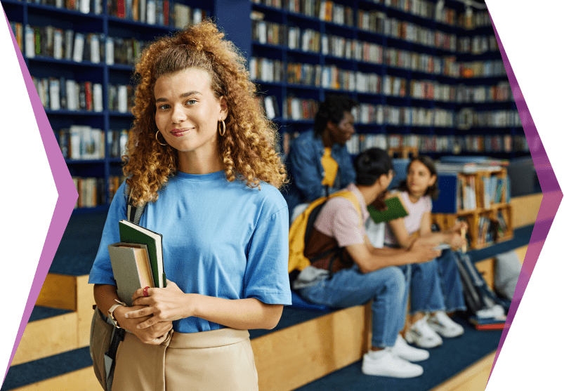 a student studying at Knovva Academy